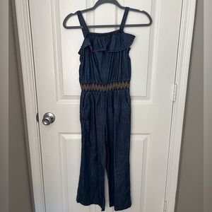 Cat&Jack Blue Jean girls pantsuit